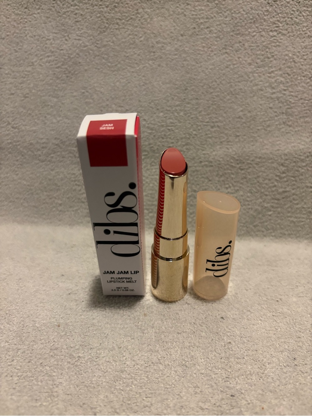 Dibs Jam Jam Lip Plumping Lipstick shade Jam Sesh Brand New in Box!!
